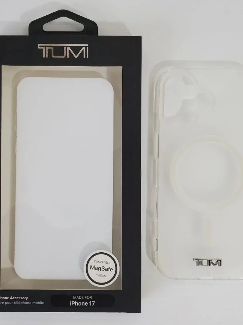 2026 TUMI MADE FOR iPHONE 17 CLEAR CASE COMPATIBLE MAG SAFE SYSTEM